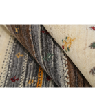 Hand Made Lori Wool Rug 4' 0" X 5' 11" 4' 0" X 5' 11" (122 X 180) / Ivory / Ivory