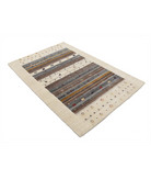 Hand Made Lori Wool Rug 3' 11" X 5' 11" 3' 11" X 5' 11" (119 X 180) / Ivory / Ivory