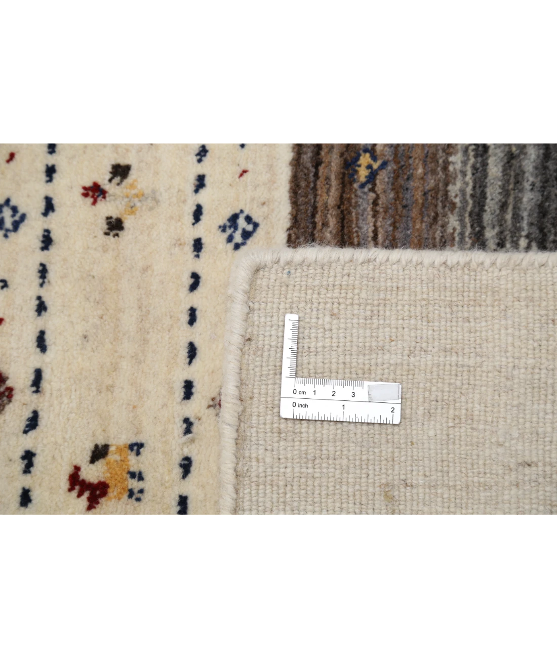 Hand Made Lori Wool Rug 3' 11" X 5' 11" 3' 11" X 5' 11" (119 X 180) / Ivory / Ivory
