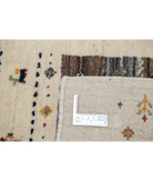 Hand Made Lori Wool Rug 2' 10" X 5' 2" 2' 10" X 5' 2" (86 X 158) / Ivory / Ivory