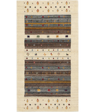 Hand Made Lori Wool Rug 2' 10" X 5' 2" 2' 10" X 5' 2" (86 X 158) / Ivory / Ivory