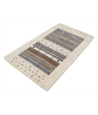 Hand Made Lori Wool Rug 3' 0" X 5' 3" 3' 0" X 5' 3" (91 X 160) / Ivory / Ivory