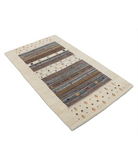 Hand Made Lori Wool Rug 3' 0" X 5' 3" 3' 0" X 5' 3" (91 X 160) / Ivory / Ivory