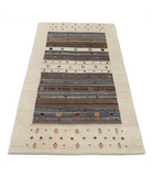 Hand Made Lori Wool Rug 3' 0" X 5' 3" 3' 0" X 5' 3" (91 X 160) / Ivory / Ivory