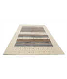 Hand Made Lori Wool Rug 6' 7" X 9' 10" 6' 7" X 9' 10" (201 X 300) / Ivory / Ivory