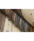 Hand Made Lori Wool Rug 6' 7" X 9' 10" 6' 7" X 9' 10" (201 X 300) / Ivory / Ivory