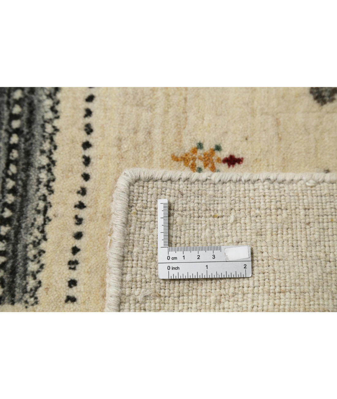 Hand Made Lori Wool Rug 6' 7" X 9' 10" 6' 7" X 9' 10" (201 X 300) / Ivory / Ivory
