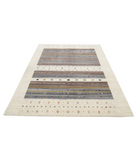 Hand Made Lori Wool Rug 5' 7" X 7' 10" 5' 7" X 7' 10" (170 X 239) / Ivory / Ivory