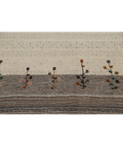Hand Made Lori Wool Rug 5' 3" X 7' 5" 5' 3" X 7' 5" (160 X 226) / Ivory / Ivory