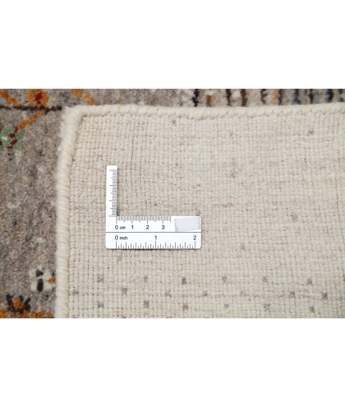 Hand Made Lori Wool Rug 5' 3" X 7' 5" 5' 3" X 7' 5" (160 X 226) / Ivory / Ivory