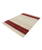 Hand Made Lori Wool Rug 5' 4" X 7' 5" 5' 4" X 7' 5" (162 X 226) / Ivory / Ivory