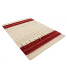 Hand Made Lori Wool Rug 5' 4" X 7' 5" 5' 4" X 7' 5" (162 X 226) / Ivory / Ivory