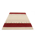 Hand Made Lori Wool Rug 5' 4" X 7' 5" 5' 4" X 7' 5" (162 X 226) / Ivory / Ivory