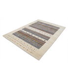 Hand Made Lori Wool Rug 5' 7" X 7' 10" 5' 7" X 7' 10" (170 X 239) / Ivory / Ivory
