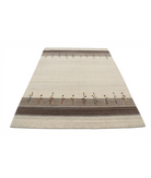 Hand Made Lori Wool Rug 5' 3" X 7' 7" 5' 3" X 7' 7" (160 X 231) / Ivory / Ivory