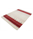 Hand Made Lori Wool Rug 5' 4" X 7' 8" 5' 4" X 7' 8" (162 X 234) / Ivory / Ivory