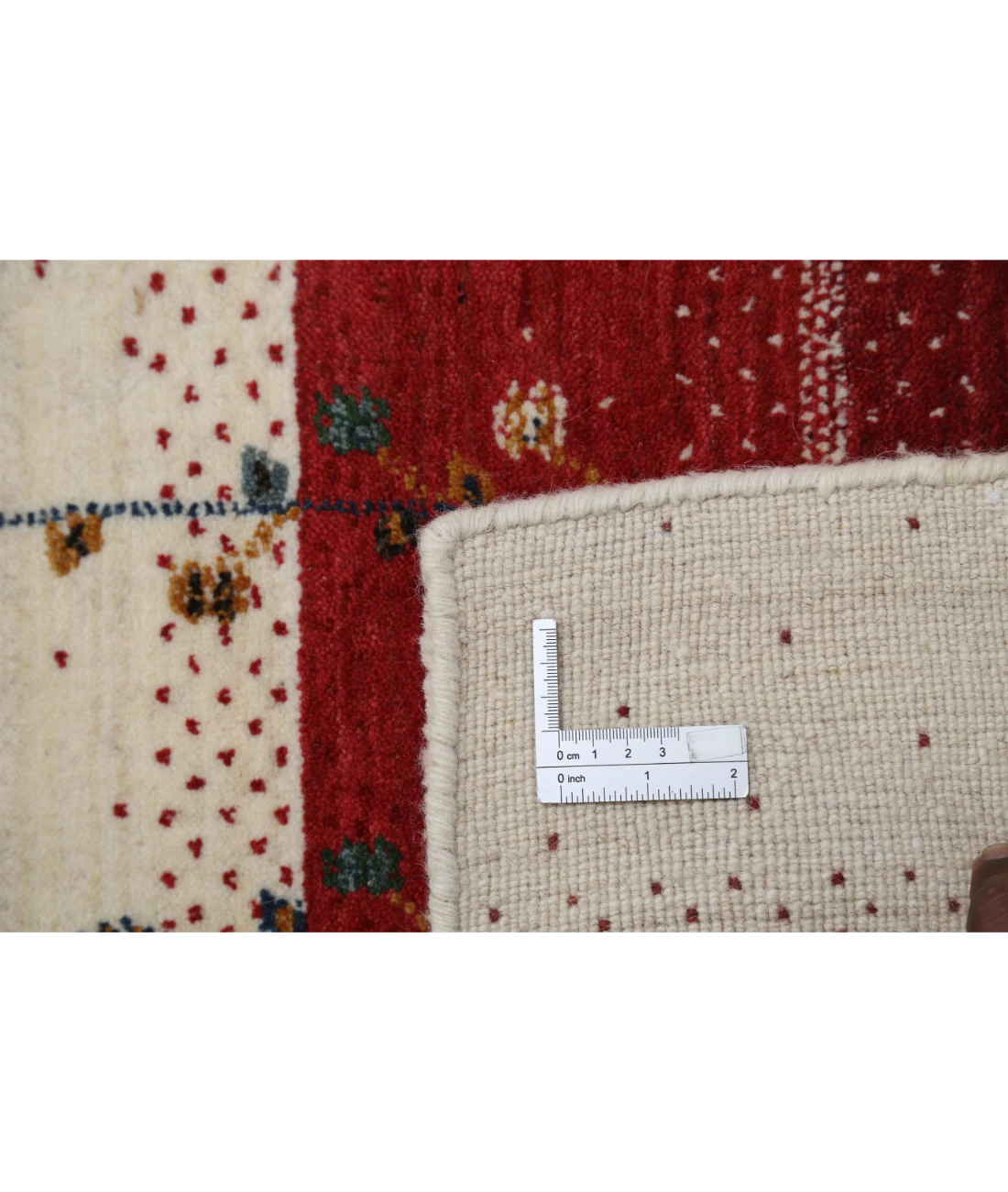 Hand Made Lori Wool Rug 5' 4" X 7' 8" 5' 4" X 7' 8" (162 X 234) / Ivory / Ivory