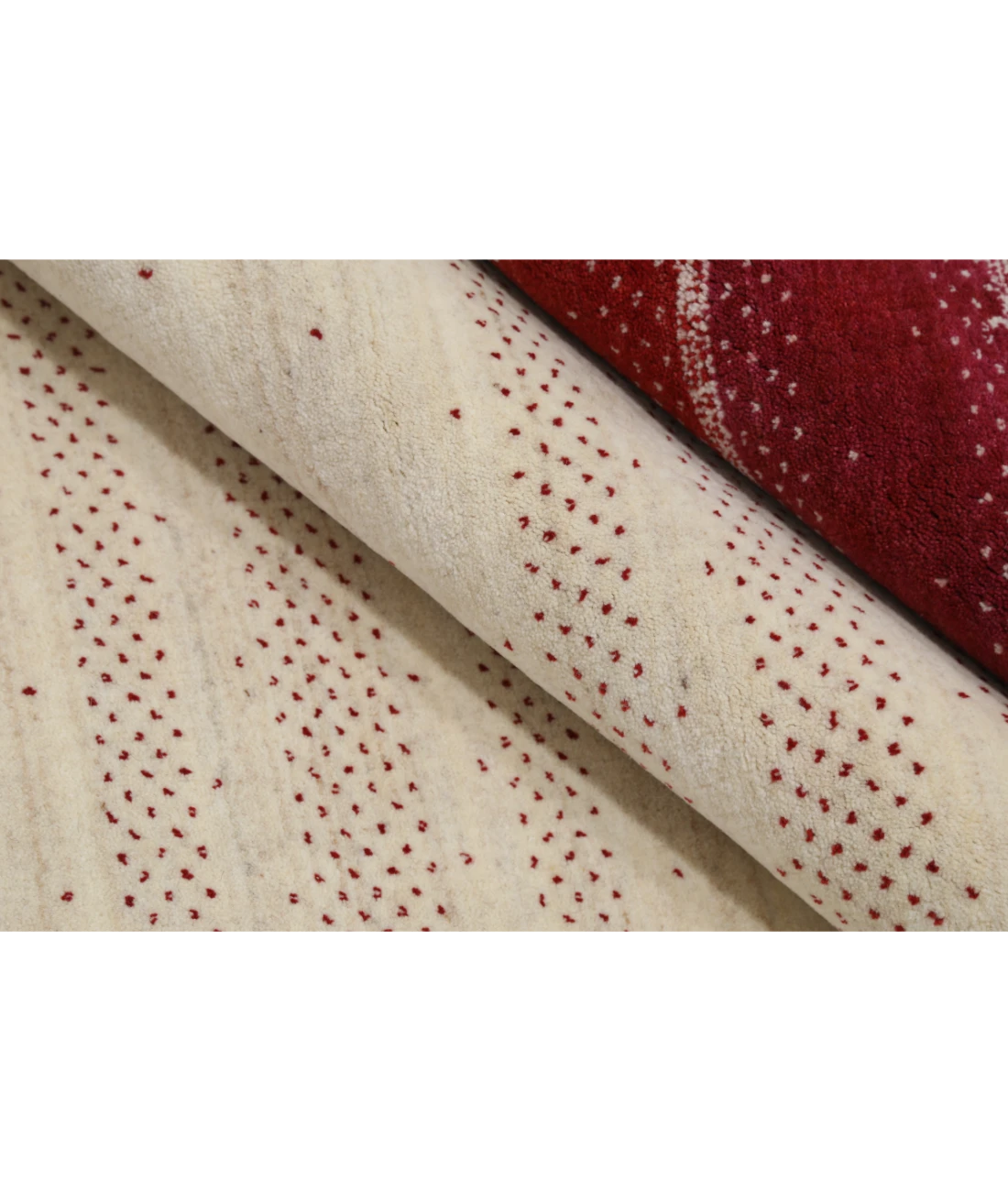 Hand Made Lori Wool Rug 5' 2" X 7' 5" 5' 2" X 7' 5" (158 X 226) / Ivory / Ivory