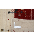 Hand Made Lori Wool Rug 5' 2" X 7' 5" 5' 2" X 7' 5" (158 X 226) / Ivory / Ivory