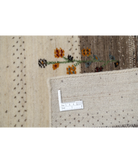 Hand Made Lori Wool Rug 4' 8" X 6' 6" 4' 8" X 6' 6" (142 X 198) / Ivory / Ivory