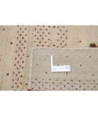 Hand Made Lori Wool Rug 4' 10" X 6' 6" 4' 10" X 6' 6" (147 X 198) / Ivory / Ivory