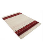 Hand Made Lori Wool Rug 4' 7" X 6' 5" 4' 7" X 6' 5" (140 X 196) / Ivory / Ivory