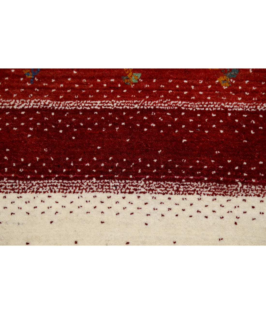 Hand Made Lori Wool Rug 4' 9" X 6' 6" 4' 9" X 6' 6" (145 X 198) / Ivory / Ivory