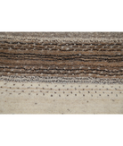 Hand Made Lori Wool Rug 4' 8" X 6' 5" 4' 8" X 6' 5" (142 X 196) / Ivory / Ivory