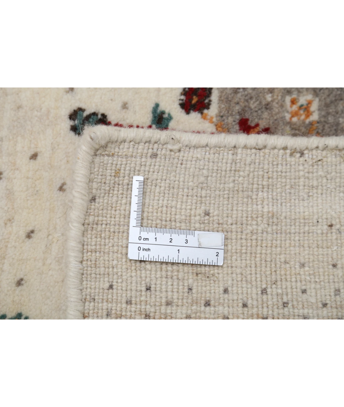 Hand Made Lori Wool Rug 4' 8" X 6' 5" 4' 8" X 6' 5" (142 X 196) / Ivory / Ivory