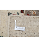 Hand Made Lori Wool Rug 4' 8" X 6' 5" 4' 8" X 6' 5" (142 X 196) / Ivory / Ivory