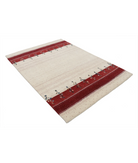 Hand Made Lori Wool Rug 4' 9" X 6' 6" 4' 9" X 6' 6" (145 X 198) / Ivory / Ivory