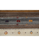Hand Made Lori Wool Rug 4' 0" X 5' 10" 4' 0" X 5' 10" (122 X 178) / Ivory / Ivory