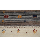 Hand Made Lori Wool Rug 4' 0" X 5' 10" 4' 0" X 5' 10" (122 X 178) / Ivory / Ivory