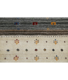 Hand Made Lori Wool Rug 3' 11" X 5' 9" 3' 11" X 5' 9" (119 X 175) / Ivory / Ivory
