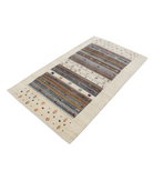 Hand Made Lori Wool Rug 3' 0" X 5' 3" 3' 0" X 5' 3" (91 X 160) / Ivory / Ivory