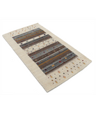 Hand Made Lori Wool Rug 3' 0" X 5' 3" 3' 0" X 5' 3" (91 X 160) / Ivory / Ivory