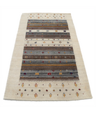 Hand Made Lori Wool Rug 3' 0" X 5' 3" 3' 0" X 5' 3" (91 X 160) / Ivory / Ivory