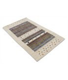 Hand Made Lori Wool Rug 3' 0" X 5' 2" 3' 0" X 5' 2" (91 X 158) / Ivory / Ivory