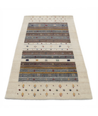 Hand Made Lori Wool Rug 3' 0" X 5' 2" 3' 0" X 5' 2" (91 X 158) / Ivory / Ivory