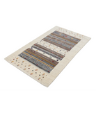 Hand Made Lori Wool Rug 3' 0" X 5' 3" 3' 0" X 5' 3" (91 X 160) / Ivory / Ivory