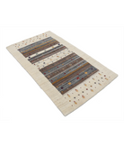 Hand Made Lori Wool Rug 3' 0" X 5' 3" 3' 0" X 5' 3" (91 X 160) / Ivory / Ivory