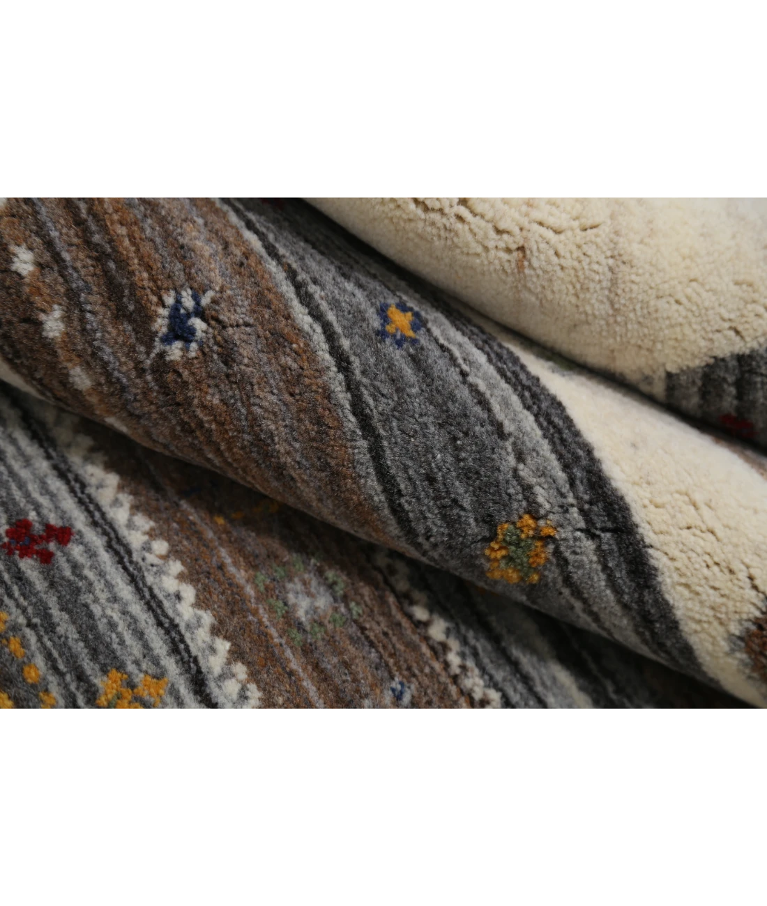 Hand Made Lori Wool Rug 3' 0" X 5' 2" 3' 0" X 5' 2" (91 X 158) / Ivory / Ivory