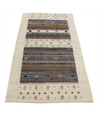Hand Made Lori Wool Rug 2' 11" X 5' 2" 2' 11" X 5' 2" (89 X 158) / Ivory / Ivory