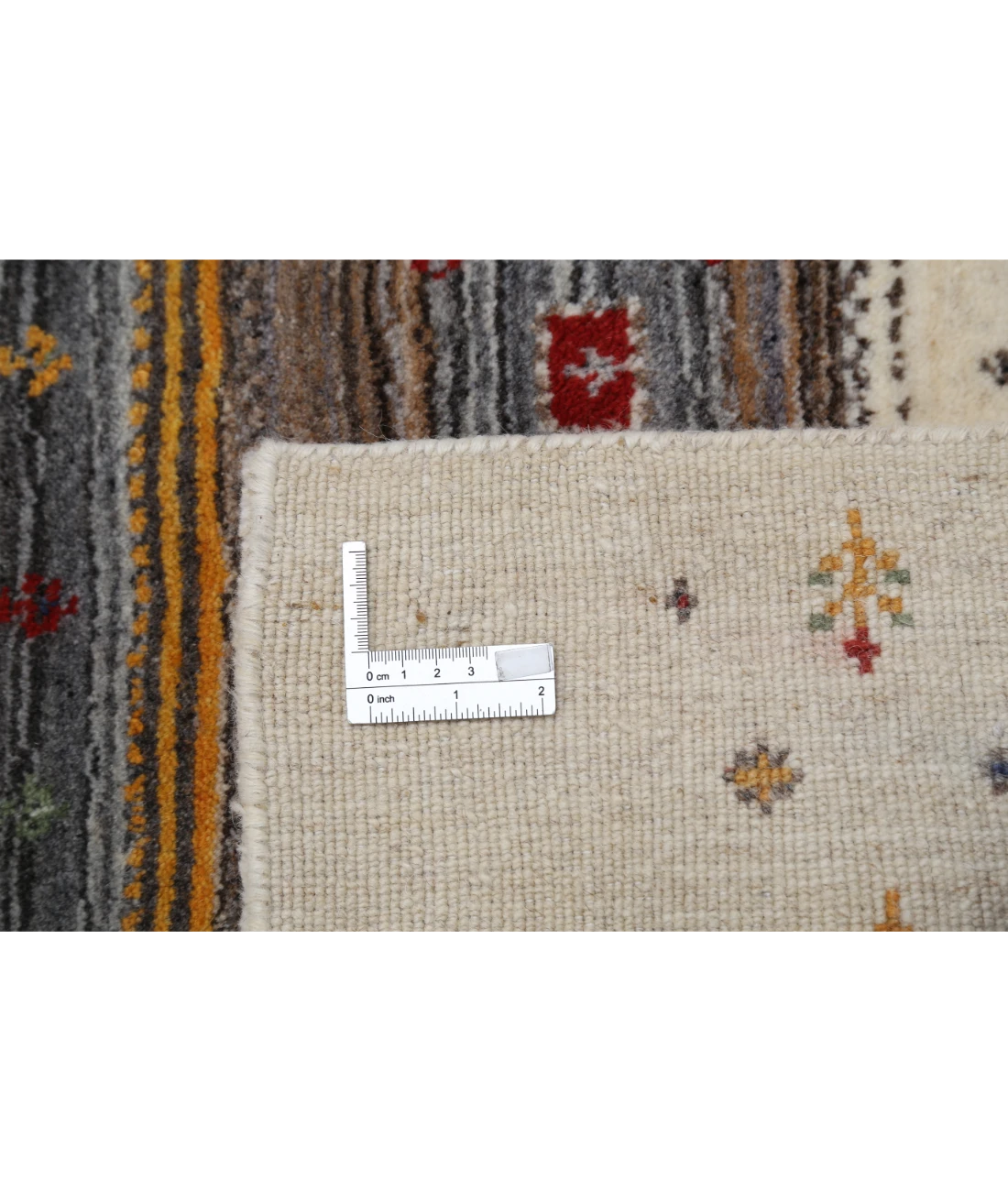 Hand Made Lori Wool Rug 2' 11" X 5' 2" 2' 11" X 5' 2" (89 X 158) / Ivory / Ivory
