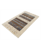 Hand Made Lori Wool Rug 3' 0" X 5' 2" 3' 0" X 5' 2" (91 X 158) / Ivory / Ivory