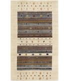Hand Made Lori Wool Rug 3' 0" X 5' 2" 3' 0" X 5' 2" (91 X 158) / Ivory / Ivory
