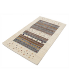 Hand Made Lori Wool Rug 3' 0" X 5' 2" 3' 0" X 5' 2" (91 X 158) / Ivory / Ivory