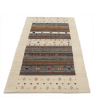 Hand Made Lori Wool Rug 3' 0" X 5' 2" 3' 0" X 5' 2" (91 X 158) / Ivory / Ivory