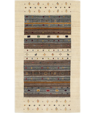 Hand Made Lori Wool Rug 3' 0" X 5' 2" 3' 0" X 5' 2" (91 X 158) / Ivory / Ivory