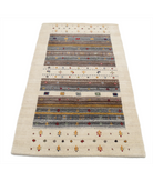 Hand Made Lori Wool Rug 2' 11" X 5' 2" 2' 11" X 5' 2" (89 X 158) / Ivory / Ivory